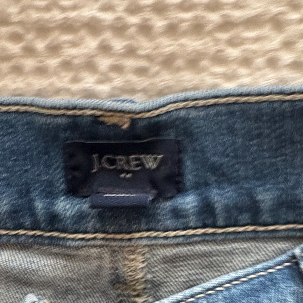J. Crew Women's Blue Jean Shorts - Picture 2 of 3